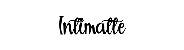 Intimatte  Free Fonts Download