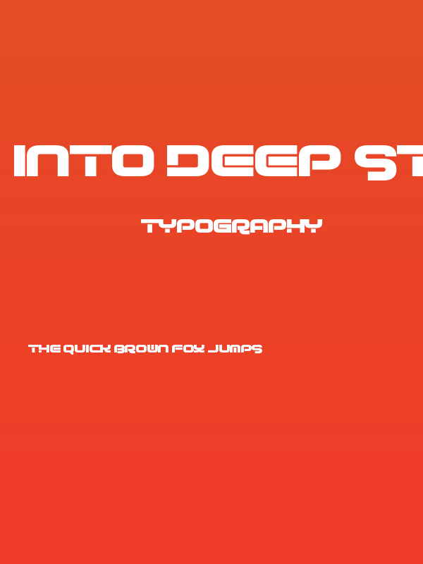 Into Deep Straight Poster