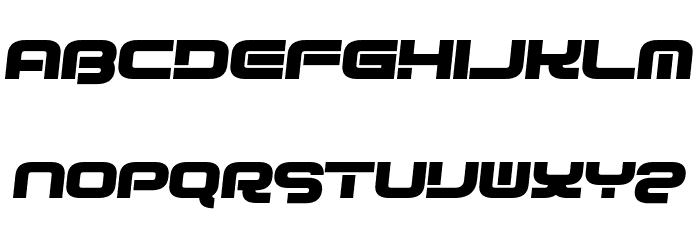 Into Deep Font LOWERCASE