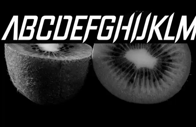 Into The Void Italic Font examples