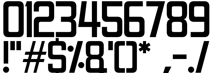 Into The Void Font OTHER CHARS