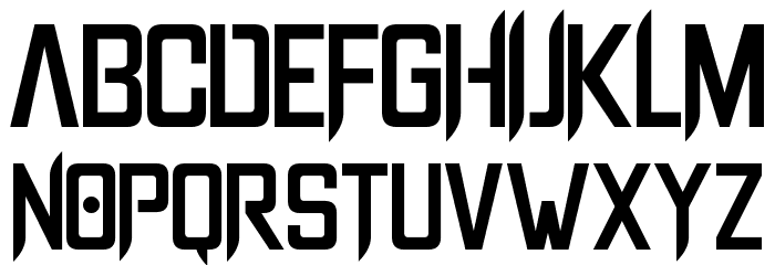 Into The Void Font LOWERCASE