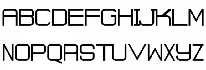 Into the Future Regular Шрифта ВЕРХНИЙ