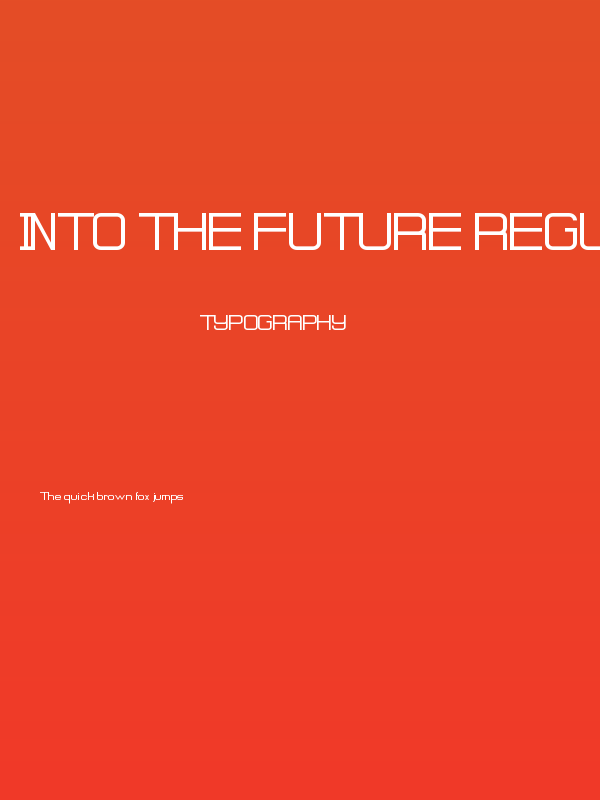 Into the Future Regular Poster