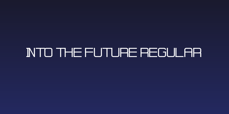 Into the Future Regular Social Header
