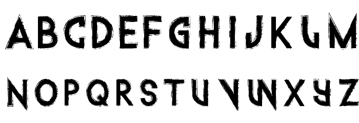 Into the Gator Pit Font LOWERCASE