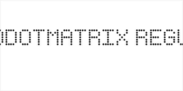 IntoDotMatrix Regular Logo