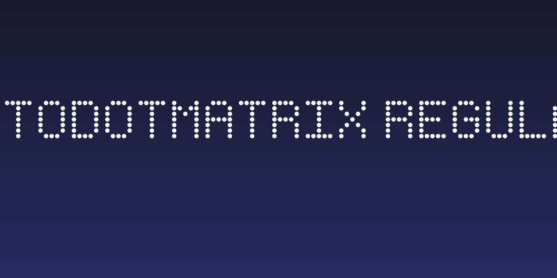 IntoDotMatrix Regular Social Header