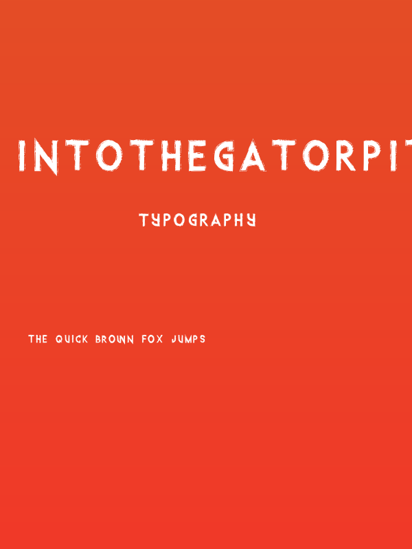 IntotheGatorPit Poster