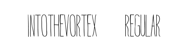 IntotheVortex-Regular Font