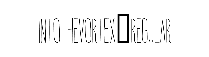 IntotheVortex-Regular  नि: शुल्क फ़ॉन्ट्स डाउनलोड