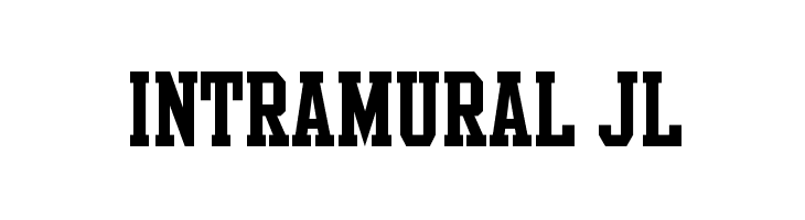 Intramural JL Font
