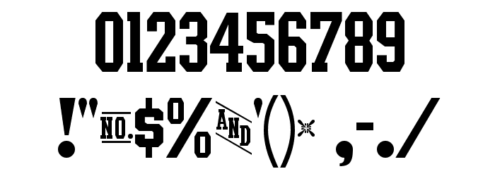 Intramural JL Font OTHER CHARS
