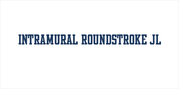 Intramural Roundstroke JL Logo