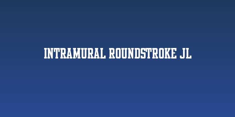 Intramural Roundstroke JL Social Header