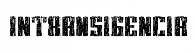 Intransigencia  Frei Schriftart Herunterladen