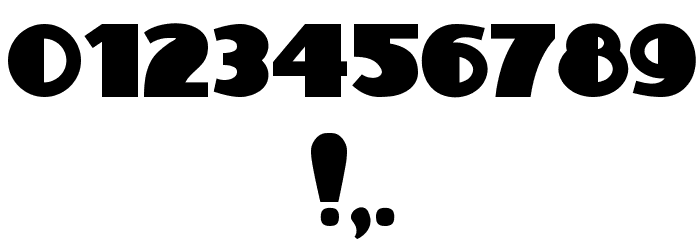 Intransitive Regular Font OTHER CHARS