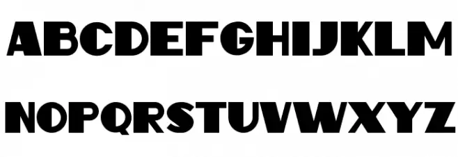 Intransitive Regular Polices MAJUSCULES