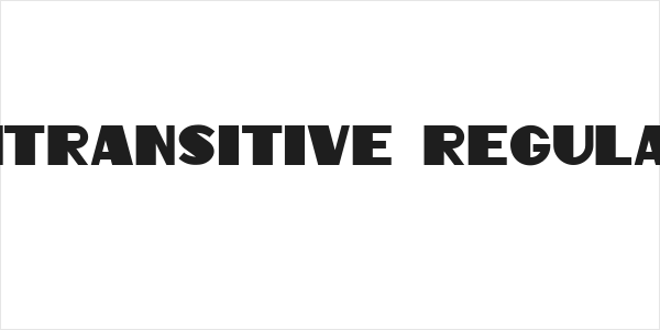 Intransitive Regular Logo