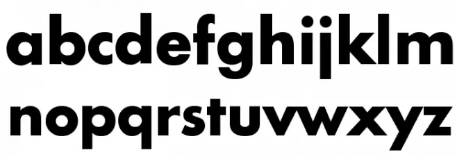 Intrepid Bold Шрифта строчной
