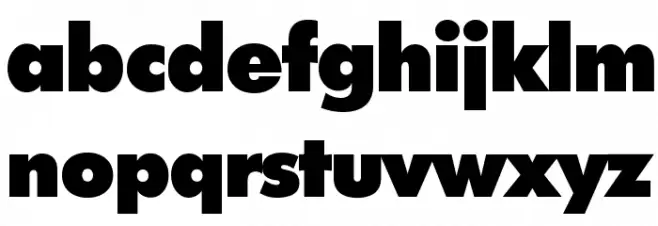 Intrepid ExtraBold Polices MINUSCULES