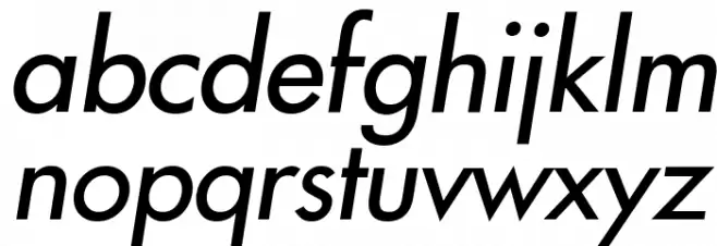 Intrepid Italic Schriftart Kleinbuchstaben