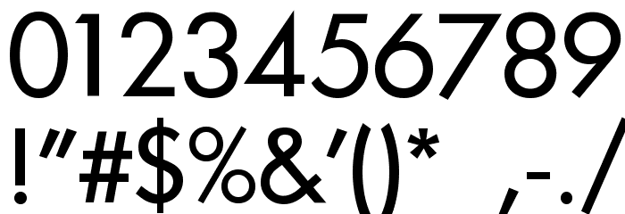 Intrepid Regular Font OTHER CHARS
