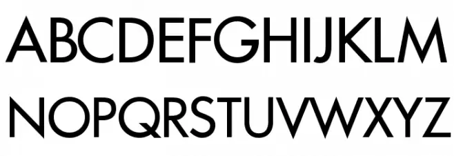 Intrepid Regular Schriftart Groß