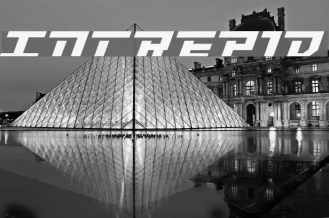 Intrepid フォント examples