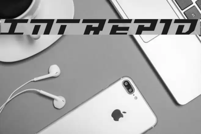 Intrepid フォント examples