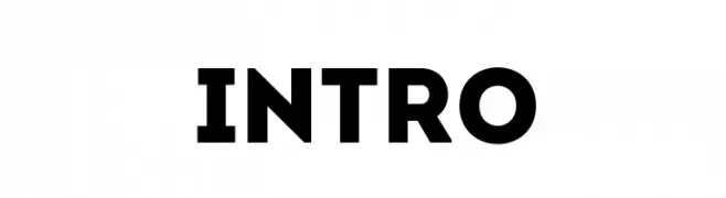 Intro  Frei Schriftart Herunterladen