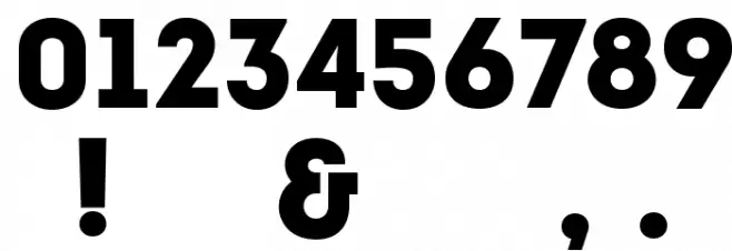 Intro Font OTHER CHARS