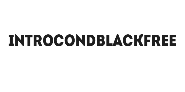 IntroCondBlackFree Logo