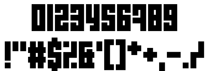 Introducing Pretentiousness Font OTHER CHARS