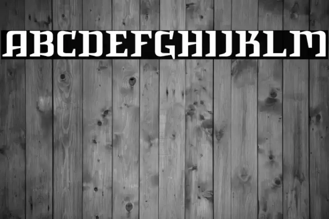 IntruderAlert Font examples