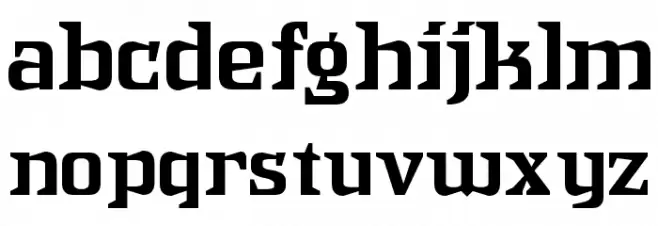 IntruderAlert 字体 小写