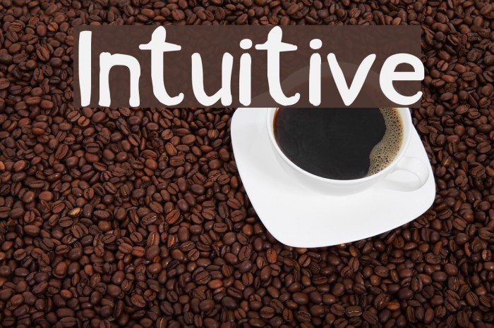 Intuitive Font examples
