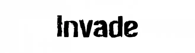 Invade  تنزيل الخطوط