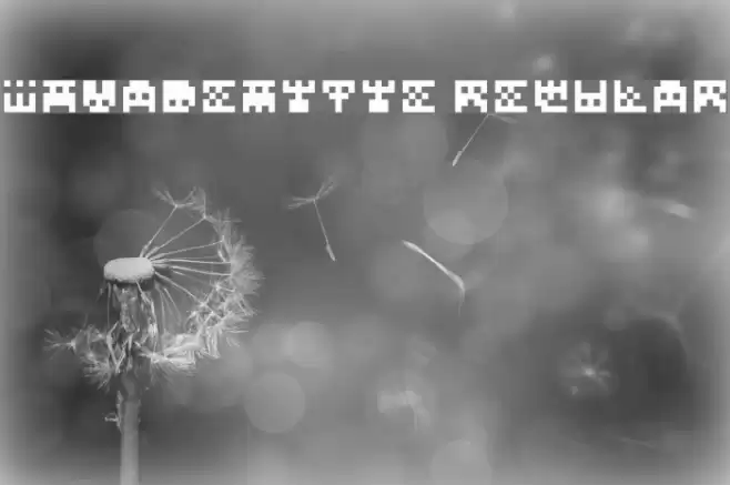 InvadeMytye Regular Font examples