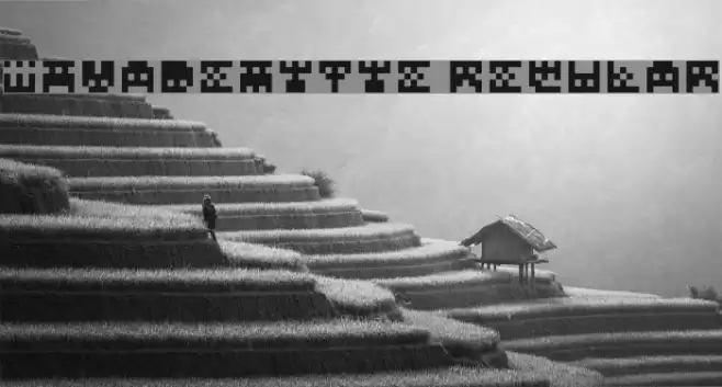 InvadeMytye Regular Font examples