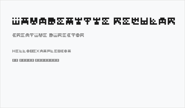 InvadeMytye Regular Business Card