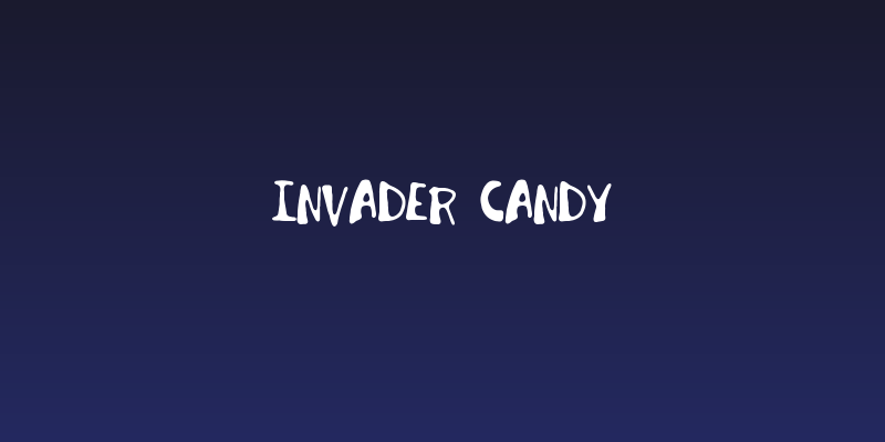 Invader Candy Social Header