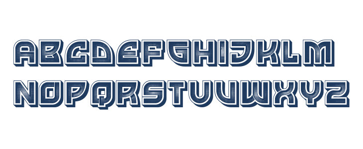 Invader Regular Lowercase