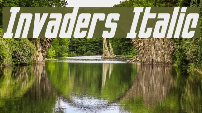 Invaders Italic Example 3