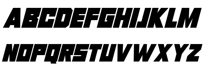 Invasion 2028 Italic Font LOWERCASE