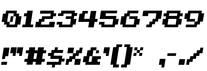 Invasion2000 Font OTHER CHARS