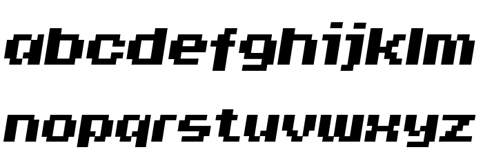Invasion2000 Font LOWERCASE