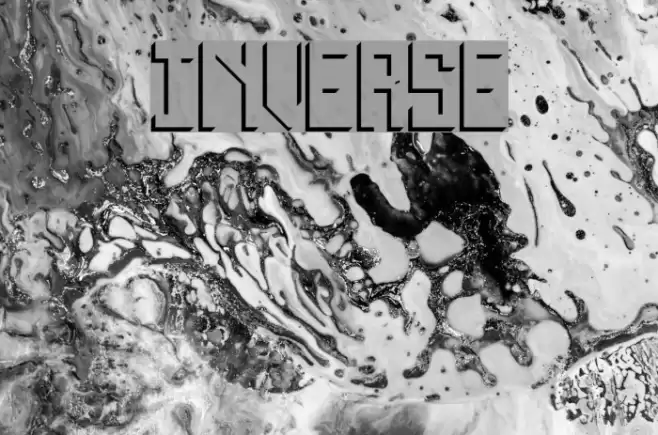 Inverse Font examples