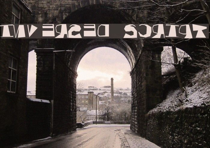 Inversed Script Font - FFonts.net