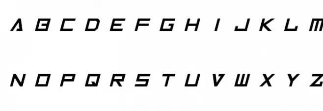 Inversionz Italic Шрифта ВЕРХНИЙ